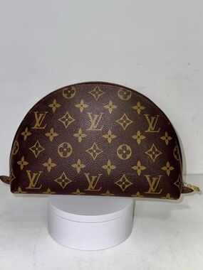 Authentic Louis Vuitton Monogram Ronde Large Cosmetics Pouch